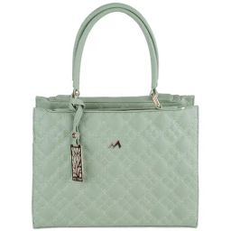 Metro Green Synthetic Textured Handbag-36