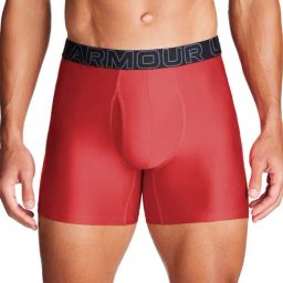 Under Armour Red Slim Fit Trunks-picture-43