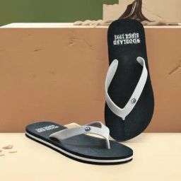 Woodland Men's Teal Flip Flops-picture-30