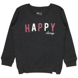 Bodycare Kids Grey Shimmer Full Sleeves Sweatshirt-image-19