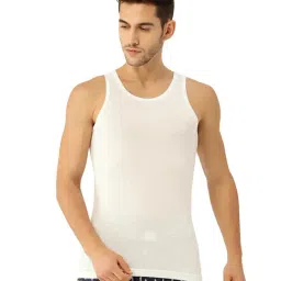 XYXX White Regular Fit Vest-picture-40