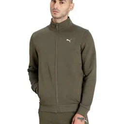 Puma Green Full Sleeves Jacket-image-93