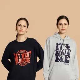 Vimal Jonney Navy & Grey Printed Sweatshirt - Pack Of 2-picture-48