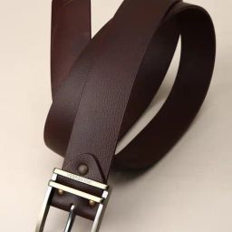 Van Heusen Brown Leather Waist Belt for Men-56