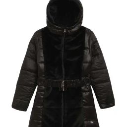 Blue Giraffe Kids Black Regular Fit Jacket-image-20