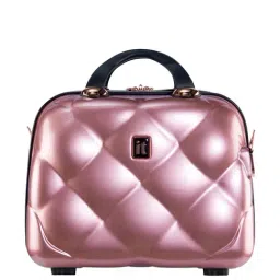 it luggage St Tropez Rose Gold Vanity Case 35cms Women Fashion Handbag Cosmetic Box-48
