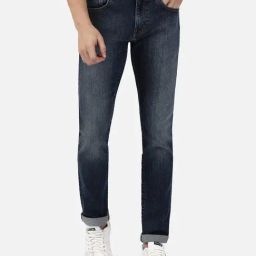 Passion Dark Blue Lightly Washed Jeans-image-60
