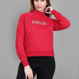 Club York Red Graphic Print Sweatshirt-5