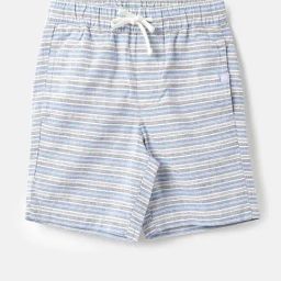 United Colors of Benetton Kids Blue Striped Shorts-image-36