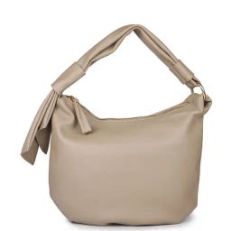 Inc.5 Beige Synthetic Solid Hobo Handbag-image-22