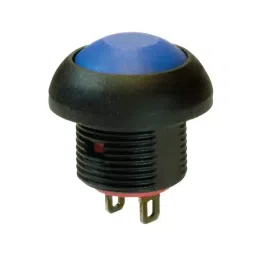 RS PRO Push Button Switch Off-(On) Panel Mount 13.6 mm SPST 50 V DC/125 V AC, 2099082-21