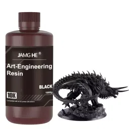 JAMG HE 10k Art-Engineering 1 Kg Black Resin for 3D Printer-image-10