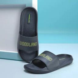 Woodland Men's Navy Slides-28
