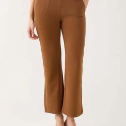 Spykar Brown Flaired Fit Trackpants-image-53