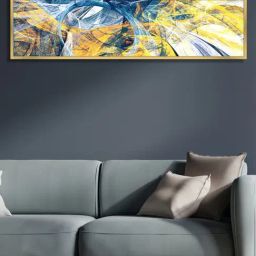 Art Street Multicoloured Synthetic Wood Wall Art For Home D¿cor-image-6