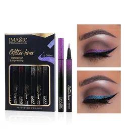 IMAGIC Set Of 8 Waterproof & Long Lasting Glitter Eyeliner- 1.8 ml Each- Shade- FA- 360 image 4