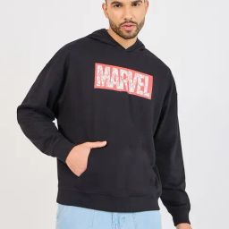 Styli Black Cotton Long Sleeves Printed Sweatshirts-image-78