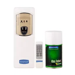 Airance Air Freshener Electronic Machine Dispenser With Remote & 250 ml Khus (Vetiver) Fragrance Spray Bottle (Pack of 2)-image-63