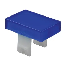 EAO LENS, RECTANGULAR, TRANSPARENT BLUE, 01-901.6.-24