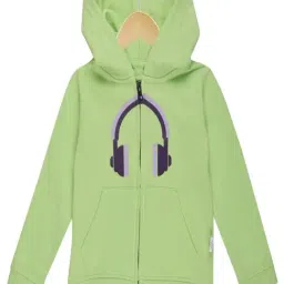 The Mom Store Kids Green Printed Sweatshirt - Pack of 3-picture-4
