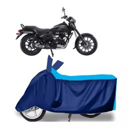 Auto Pearl Two Wheeler Cover for Bajaj Avenger 180 Street - Cyan, Blue-image-57