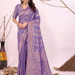 Moda Rapido Woven Design Zari Silk Cotton Kanjeevaram Saree-image-76