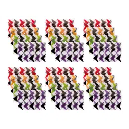 POLEN Fullscape Folder File 18 Microns Poly Plastic Button Bag Arrow Design Multicolor (Pack of 24)-image-9