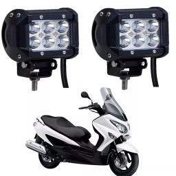 Cartronics 18W 6 Led Aluminum Bar Light/Fog Light for Suzuki Burgman 125-25