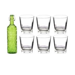 SOMIL Green Glass Airtight Can Bottle-image-100