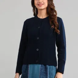 Aurelia Navy Regular Fit Sweater-picture-20