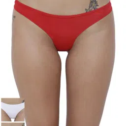 BASIICS by La Intimo Multicolor Bikini Panty( Pack Of 3 )-image-15