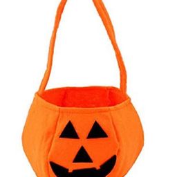 Kaku Fancy Dresses Halloween Theme Pumpkin Basket - Orange-image-42
