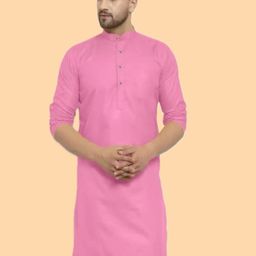 ANUJ FASHION Men Solid A-Line Kurtas-picture-27