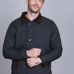 Roadking Men Striped Polyester Lightweight Padded Jacket-image-25