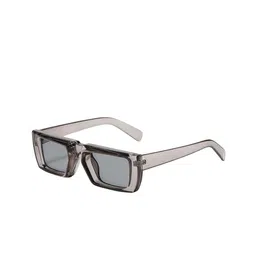 BIRCH POSH Unisex Rectangle Sunglasses with UV Protected Lens SKU-SHARK-C7-36