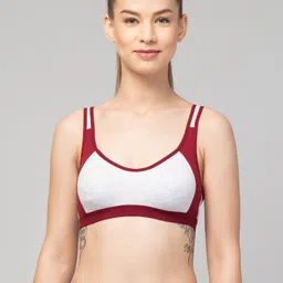 ULLAS Cotton Full Coverage Workout Bra-21