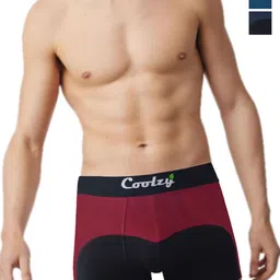 COOLZY Pack Of 3 Color Block Antibacterial Trunks - SEOCSOTNK3K524-S-5