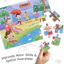 Intelliskills 4-in-1 Seasons Puzzle Jigsaw (Set of 4) | Multicoloured, 140 Pieces | For Gifting | Teaches Weather, Seasons & Problem-Solving Skills | BIS Certified | Educator Recommended image 5