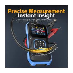 FNIRSI HRM-10 Digital Battery Internal Resistance & Voltage Meter Portable High-Accuracy Battery Tester For Battery Capacity and Health Analysis - Full Set - RS8394FNIRSI HRM-10 Digital Battery Internal Resistance & Voltage Meter Portable High-Accuracy Battery Tester For Battery Capacity and Health Analysis - Full Set - RS8394 image 4