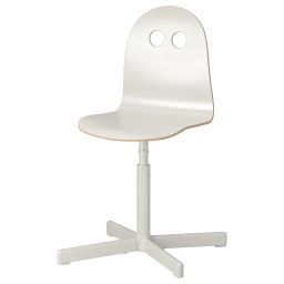ikea valfred / sibben Children's desk chair, white-picture-32