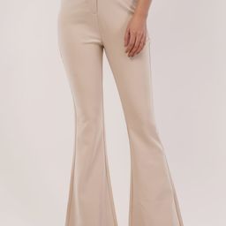 HIGH BUY Women Slouchy Flared High-Rise Trousers-image-62