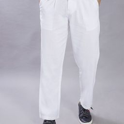DIVISIVE Men Relaxed Loose Fit Easy Wash Pleated Trousers-image-87