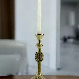 Hind Decor Gold-Toned Candle Holder-image-37