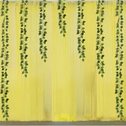 Special You Set Of 12 Yellow & Green Hanging Garlands Festive Decor image 4