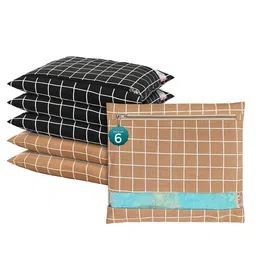 Kuber Industries Brown Set of 6 Regular Multi-Utility Organisers-picture-24