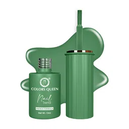 Colors Queen Nail Trend French Polish - 13ml - Kombu Green-image-62