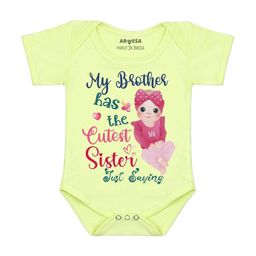 Arvesa Cutest Sister Printed Bodusuit-image-30