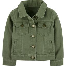 Carter's Twill Denim Jacket - Olive Green-image-20