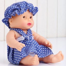 Speedage Nonie Baby Doll Blue - Height 10 cm-image-24