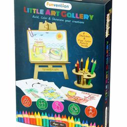 Funvention Little Art Gallery DIY Art & Craft Kit - Multicolor-1